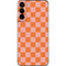 Orange Checkered Galaxy S22 Plus Skin